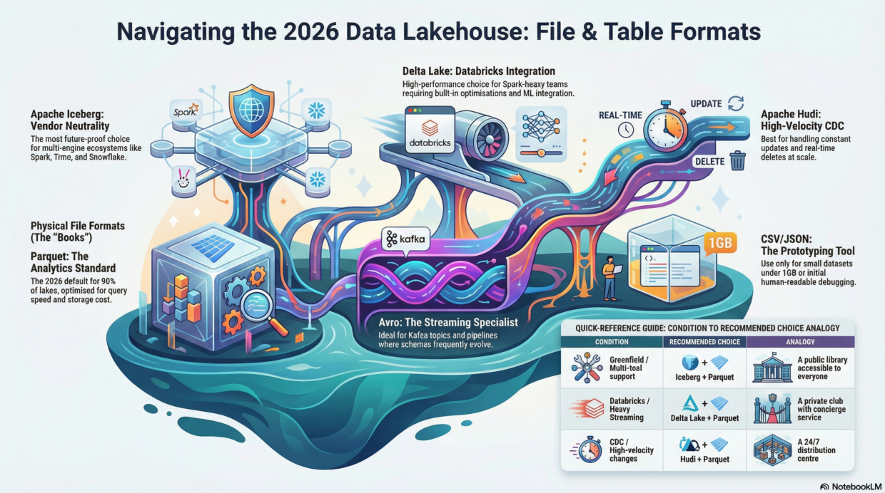 Navigating 2026 Data Lakehouse Formats