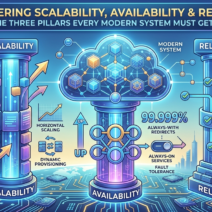 Mastering Scalability, Availability & Reliability: The Three Pillars Every Modern System Must Get Right